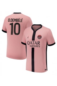 Paris Saint-Germain Ousmane Dembele #10 Fotballdrakt Tredje Klær 2024-25 Korte ermer